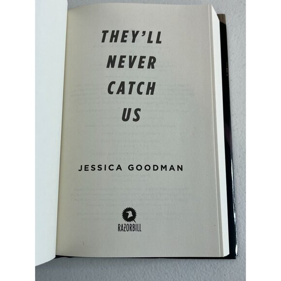They’ll Never Catch Us by Jessica Goodman YA Teen Fiction Mystery Thriller - Picture 5 of 6
